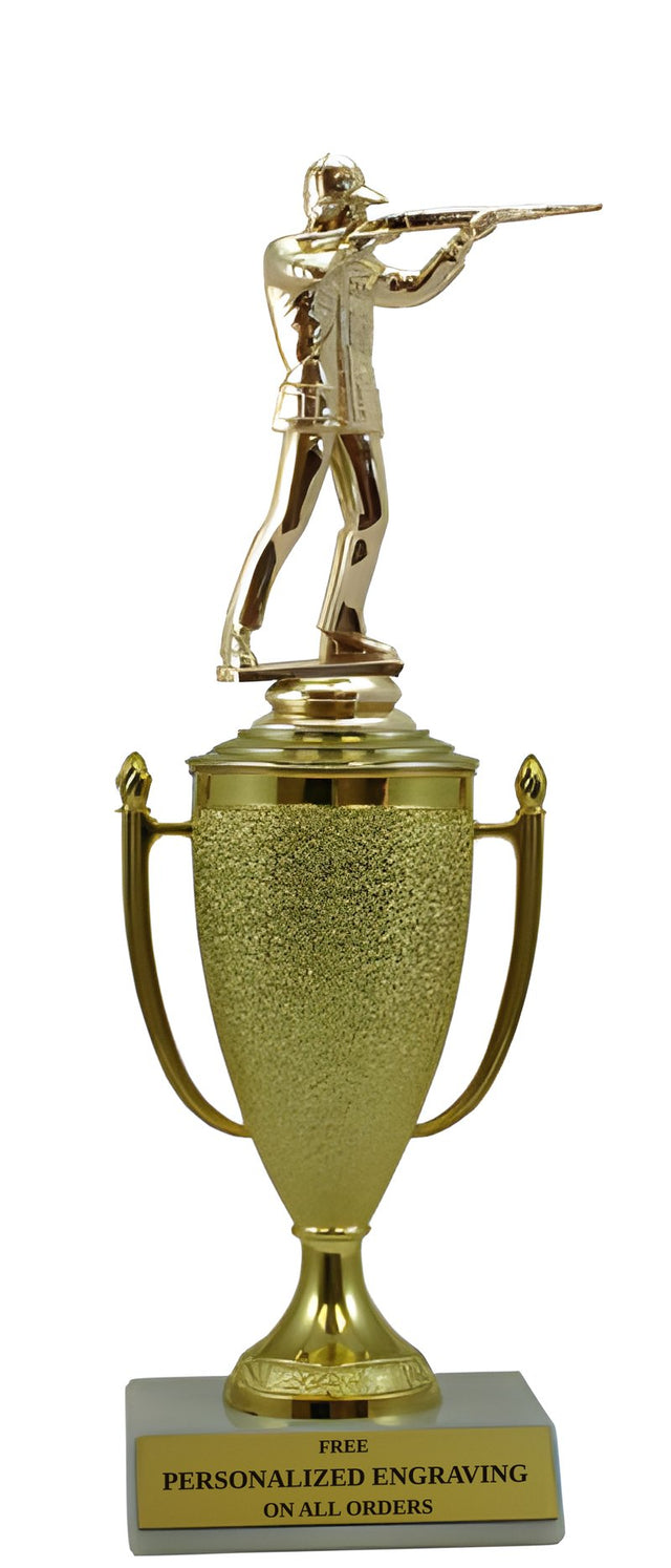 Trap Shooting Achievement Cup Trophy