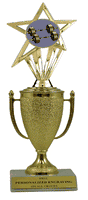 Weightlifting Cup Trophy with Insert