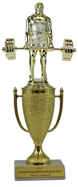 Weightlifting Achievement Cup Trophy
