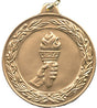 2" Olympic Style Torch Medal