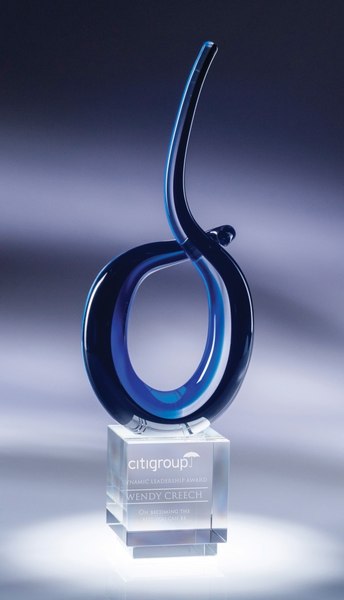 Acrobat Art Awards with Crystal Base