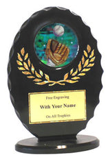 Acrylic Black T-Ball Award