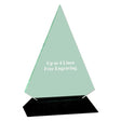 Acrylic Triangle Award - Blank