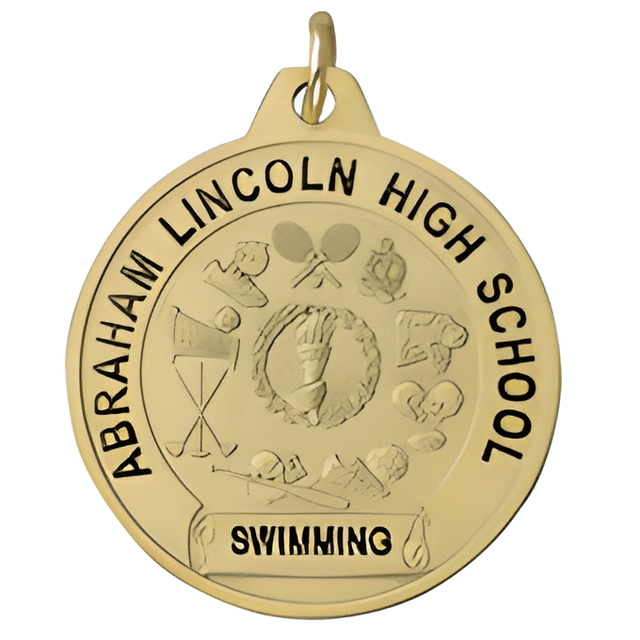 All Sport Front Imprint Medal