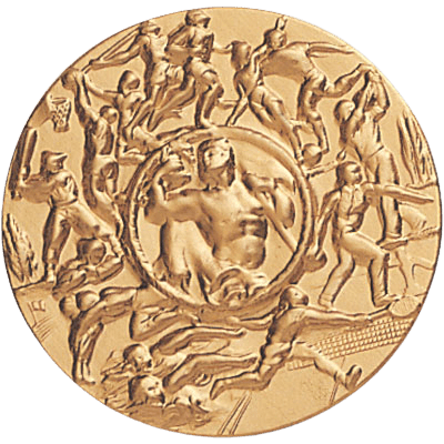 All Sports Male Litho Medal Insert