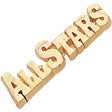 Gold All Stars Jacket & Uniform Lapel Pins