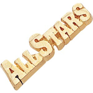 Gold All Stars Jacket & Uniform Lapel Pins