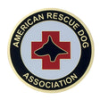 American Rescue Dog Association Medal Insert (Etched)