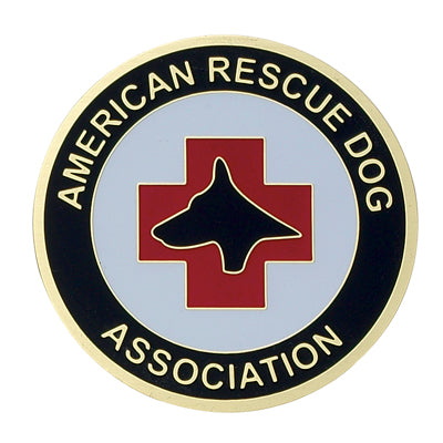 American Rescue Dog Association Medal Insert (Etched)