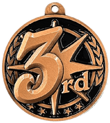 3rd Place Antique Bronze Medal