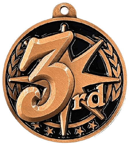 3rd Place Antique Bronze Medal