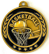 Basketball Antique Gold Medal