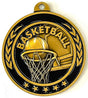 Basketball Antique Gold Medal
