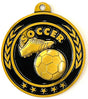 Soccer Antique Gold Medal