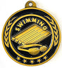 Swimming Antique Gold Medal