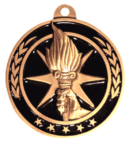 Torch Antique Gold Medal