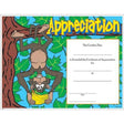 Colorful Appreciation Certificate
