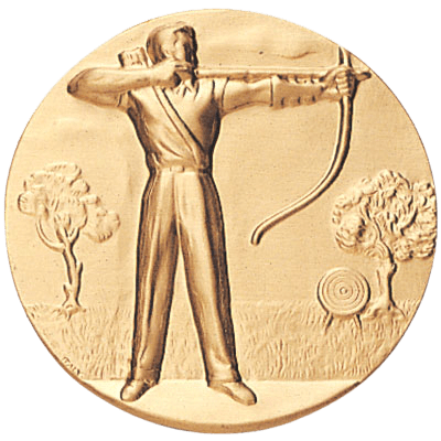 Archer Modern Male Litho Medal Insert