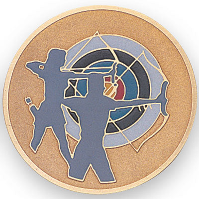 Archery Medal Insert (Etched, 516088)