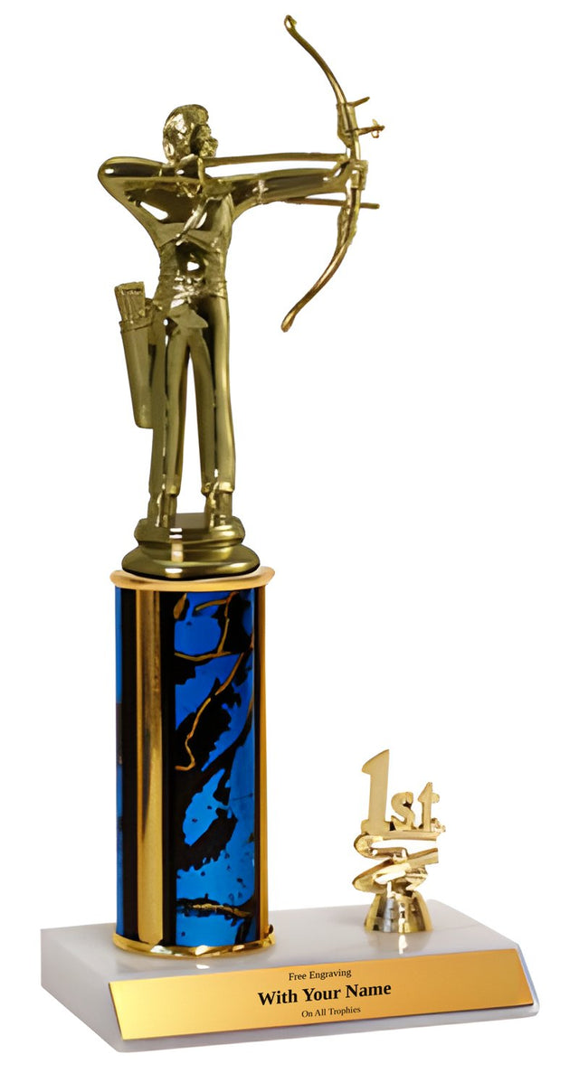 Archery 1st, 2nd and 3rd Place Trophy