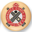 Army Ordnance Corps Medal Insert (Etched, 517523)