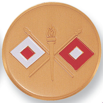 Army Signal Corps Medal Insert (Etched)