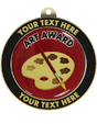 Art Insert Medal with Personalized Rim