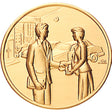 Auto Sales Litho Medal Insert