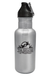 Backpack Collection Stainless Water Bottles - White
