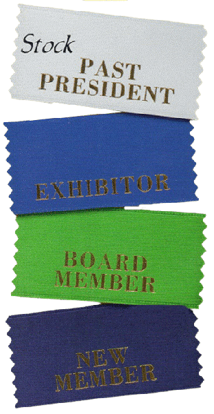 Stock Badge Ribbon