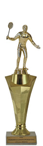 Badminton Star Column Trophy