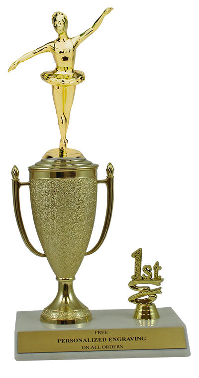 Ballet 1st, 2nd and 3rd Place Award Cup Trophy