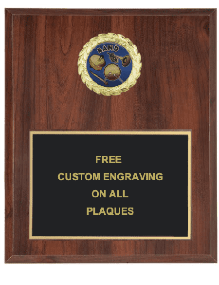 Band Insert Plaque