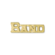 Gold Letter Jacket Band Lapel Pin