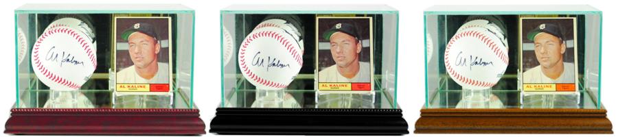 Baseball & Card Glass Display Case
