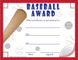 Baseball Award Certificate - Free Template