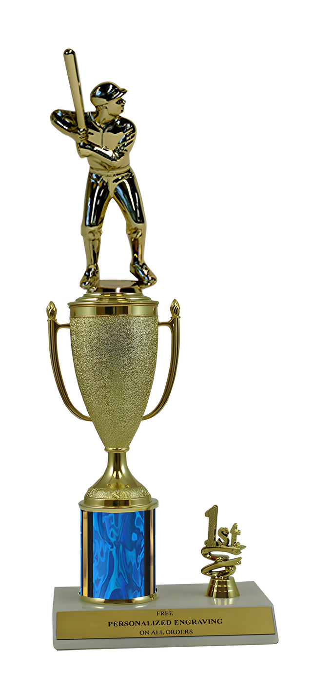 Elite Baseball 1st, 2nd and 3rd Place Award Cup & Column Trophy