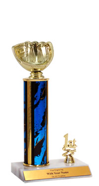 Baseball Glove 1st, 2nd and 3rd Place Trophy