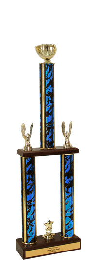 Baseball Glove Championship Trophy