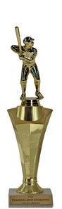 Baseball Star Column Trophy