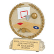 Basketball Cast Stone Trophy