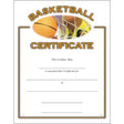 Basketball Certificate