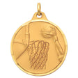 1 1/4" Basketball Hoop Medal
