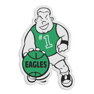 Basketball Player Custom Badge