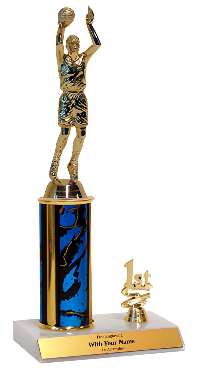 Basketball 1st, 2nd and 3rd Place Trophy