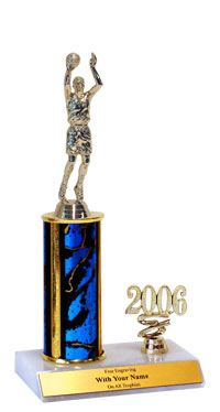 Basketball 2026 Year Trim Trophy