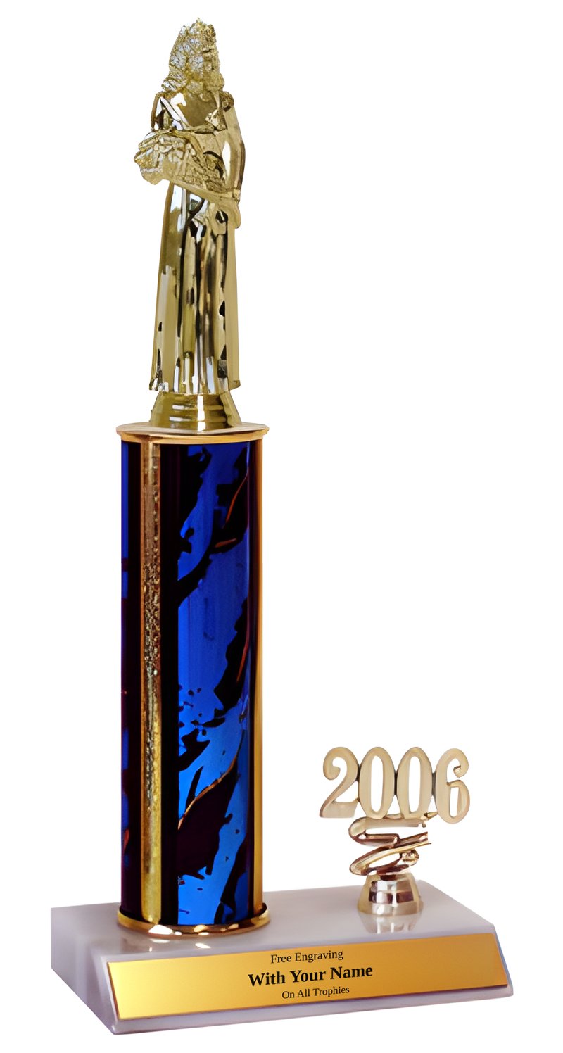 Beauty Queen 2026 Year Trim Trophy