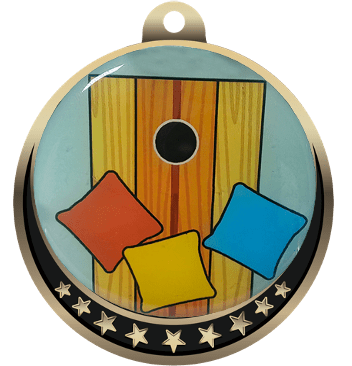Cornhole Insert Medal