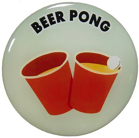 Beer Pong 2" Epoxy Insert