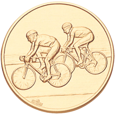 Bicycle Litho Medal Insert